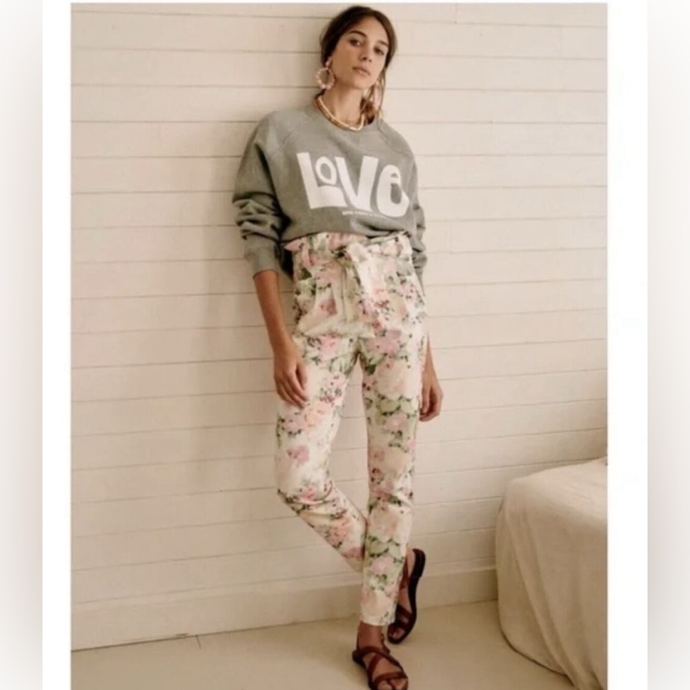 Sézane Austin Trousers floral new 4